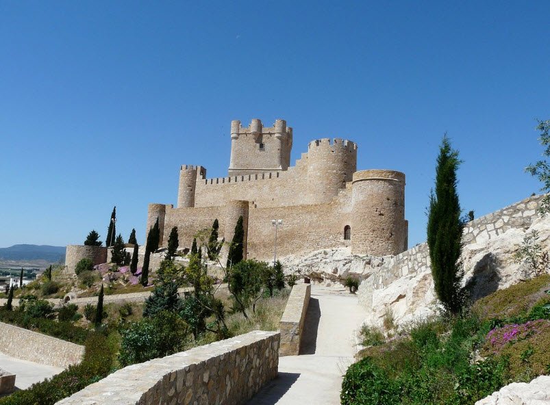 Castillo Atalaya de la sierra del Muerto, Spain